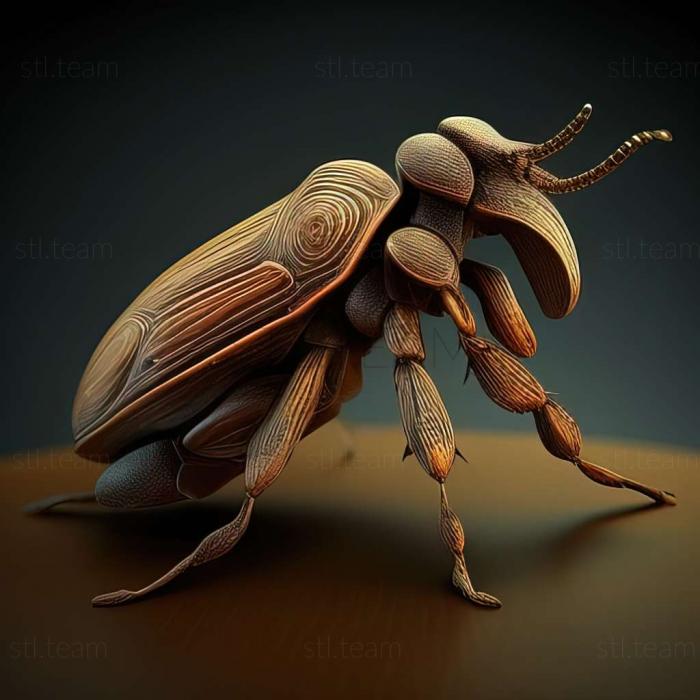 3D model Macropsyllidae (STL)